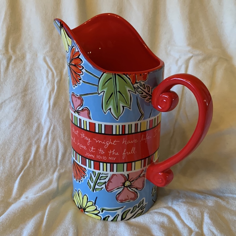 Ceramic pitcher new in box - Picture 4 of 8